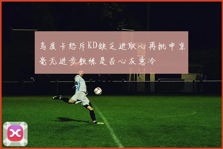 乌度卡怒斥KD缺乏进取心再批申京毫无进步教练是否心灰意冷